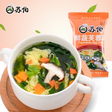 廣東鮮蔬蛋花湯12g速食湯