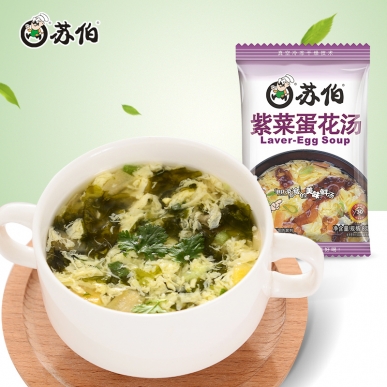 山東蘇伯8g裝紫菜蛋花速食湯